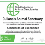 Global Federation of Animal Sancturies Certificate